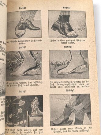 "Unterrichtsbuch für Soldaten" Ausgabe A für Schützen (Gewehr und M.G.), Kriegsausgabe Winter 1939/40, 286 Seiten, DIN A5