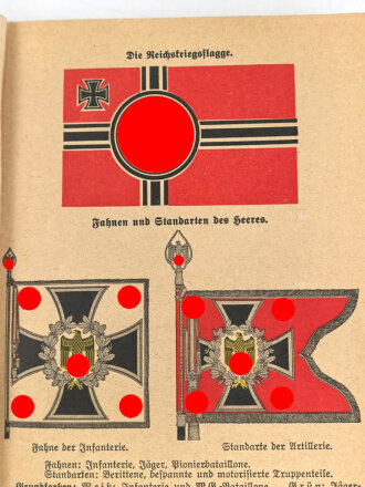 "Unterrichtsbuch für Soldaten" Ausgabe A für Schützen (Gewehr und M.G.), Kriegsausgabe Winter 1939/40, 286 Seiten, DIN A5