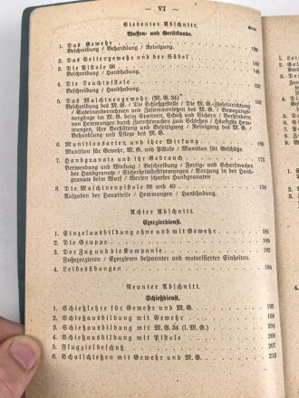 "Der Dienstunterricht im Heere, Ausgabe für den Nachrichtensoldaten" Jahrgang 1941, 385 Seiten, DIN A5