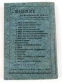 "Der Dienstunterricht im Heere, Ausgabe für den Nachrichtensoldaten" Jahrgang 1941, 385 Seiten, DIN A5