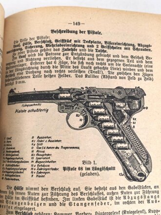 "Der Dienstunterricht im Heere, Ausgabe für den Schützen der Schützenkompanie" datiert 1941, 332 Seiten, DIN A 5, gebraucht