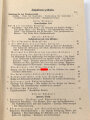 "Der Dienstunterricht im Heere, Ausgabe für den Kanonier (bespannt)" datiert 1938/39, 319 Seiten, DIN A5, gebraucht