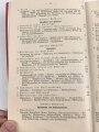 "Der Dienstunterricht im Heere, Ausgabe für den Kanonier (bespannt)" datiert 1938/39, 319 Seiten, DIN A5, gebraucht
