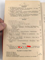 "Der Dienstunterricht im Heere, Ausgabe für den Kanonier (bespannt)" datiert 1938/39, 319 Seiten, DIN A5, gebraucht