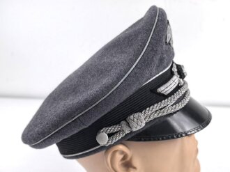 Reichsluftschutzbund, Schirmmütze für Führer in gutem Zustand., recht kleine Größe
