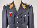 Luftwaffe, Waffenrock mit gerader Hose für einen Leutnant fliegendes Personal. Eigentumstücke in gutem Zustand, die Effekten original vernäht, Schneideretikett aus München von 1939