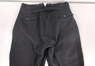 Allgemeine SS, schwarze Stiefelhose in gutem Zustand. Gestempelt " VA 1936"