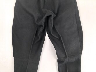 Allgemeine SS, schwarze Stiefelhose in gutem Zustand. Gestempelt " VA 1936"