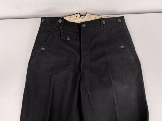 Allgemeine SS, schwarze Stiefelhose in gutem Zustand....