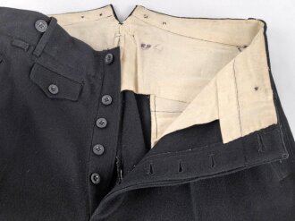 Allgemeine SS, schwarze Stiefelhose in gutem Zustand. Gestempelt " VA 1936"