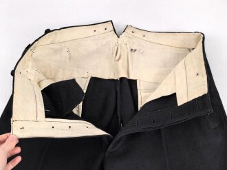 Allgemeine SS, schwarze Stiefelhose in gutem Zustand. Gestempelt " VA 1936"