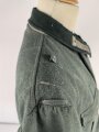Feldbluse Modell 1935 für Mannschaften des Heeres. Stark getragenes Kammerstück, selten