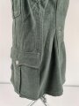 Feldbluse Modell 1935 für Mannschaften des Heeres. Stark getragenes Kammerstück, selten