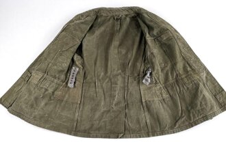 Heer, Tropenfeldbluse 2. Modell für einen Hauptmann der Pioniere. Getragenes Kammerstück in gutem Gesamtzustand