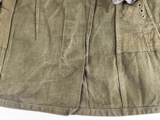 Heer, Tropenfeldbluse 2. Modell für einen Hauptmann der Pioniere. Getragenes Kammerstück in gutem Gesamtzustand