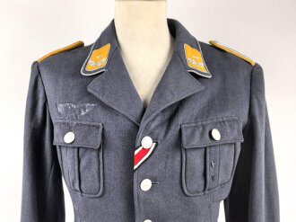 Luftwaffe, Waffenrock für einen Leutnant fliegenes...