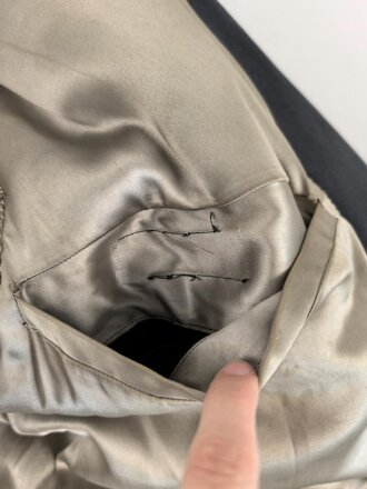 Luftwaffe, Mantel für einen Leutnant fliegendes Personal. Schweres Eigentumstück in gutem Zustand