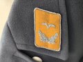 Luftwaffe, Mantel für einen Leutnant fliegendes Personal. Schweres Eigentumstück in gutem Zustand