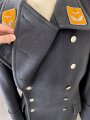 Luftwaffe, Mantel für einen Leutnant fliegendes Personal. Schweres Eigentumstück in gutem Zustand