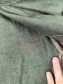 Heer, Feldbluse Modell 1943 für Mannschaften. Ausführung in Drillichmaterial, Kammerstück in sehr gutem Zustand, der Adler nachträglich vernäht