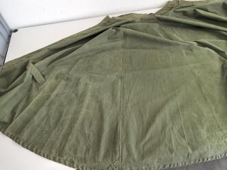 Gebirgsjäger Umhang Wehrmacht, getragenes Kammerstück in gutem Zustand,die Kaputze fehlt ( ist normalerweise im Kragen ) sehr selten