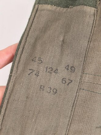 Heer, frühe Feldbluse für Mannschaften, getragenes Kammerstück von 1939 in gutem Gesamtzustand