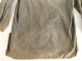 Waffen SS, Diensthemd im typischen Schnitt, sogenannte " Sahariana" Relativ dickes Material, stark getragen