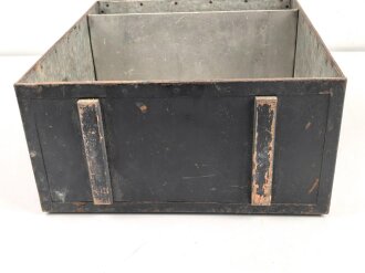 Transportkasten "Fu 5 Antennengerät " Originallack, ungereinigt, datiert 1941