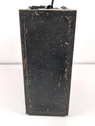 Transportkasten "Fu 5 Antennengerät " Originallack, ungereinigt, datiert 1941