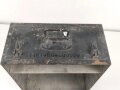 Transportkasten "Fu 5 Antennengerät " Originallack, ungereinigt, datiert 1941
