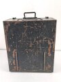 Transportkasten "Fu 5 Antennengerät " Originallack, ungereinigt, datiert 1941