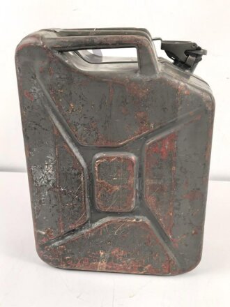 Kraftstoffkanister 20 Liter Waffen SS , Hersteller "SANDRIK" Originallack, vollständig leer, KEIN VERSAND NACH ÜBERSEE