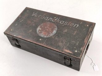 Verbandkasten für KFZ der Wehrmacht. Originallack,...