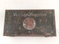 Verbandkasten für KFZ der Wehrmacht. Originallack, ungereinigtes Stück
