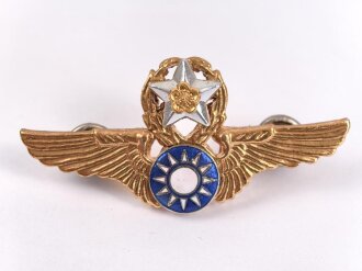 Taiwan, Abzeichen für Piloten / Senior Command Wing....