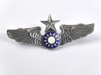 Taiwan, Abzeichen für Piloten / Senior pilot Wing....