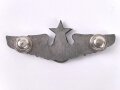 Taiwan, Abzeichen für Piloten / Senior Glider Pilot Wing. Die Gegenstücke mit Klebstoffresten