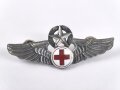 Taiwan, Abzeichen für Sanitäter der Luftwaffe, Master Medics Wing. Die Gegenstücke mit Klebstoffresten