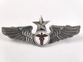 Taiwan, Abzeichen für Medizinisches Personal der Luftwaffe, Medics Wing. Die Gegenstücke mit Klebstoffresten