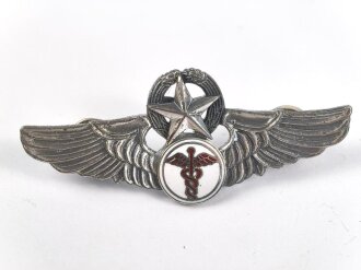Taiwan, Abzeichen für Medizinisches Personal der Luftwaffe, Medics Wing. Die Gegenstücke mit Klebstoffresten
