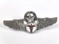 Taiwan, Abzeichen für Medizinisches Personal der Luftwaffe, Medics Wing. Die Gegenstücke mit Klebstoffresten
