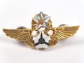 Taiwan, Abzeichen für Mechaniker der Luftwaffe, Mecanics Wing. Die Gegenstücke mit Klebstoffresten