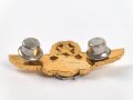 Taiwan, Abzeichen für Mechaniker der Luftwaffe, Mecanics Wing. Die Gegenstücke mit Klebstoffresten