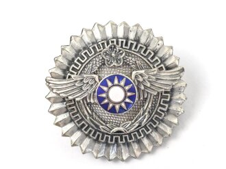 Taiwan, Abzeichen für Piloten / Pilots Wing. Die Gegenstücke mit Klebstoffresten