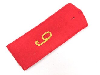 Kaiserreich, einzelne Schulterklappe, Rückseitig Klebereste