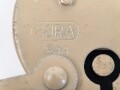 Wehrmacht Vorhängeschloss "Bora 1944", Originallack, Neuwertig mit zwei Schlüsseln, so auch an den Motorradpacktaschen verwandt