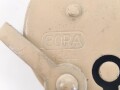 Wehrmacht Vorhängeschloss "Bora 1944", Originallack, Neuwertig mit zwei Schlüsseln, so auch an den Motorradpacktaschen verwandt