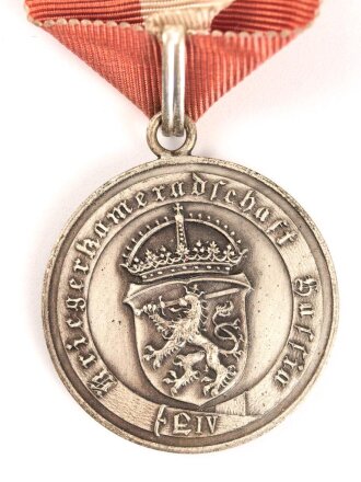 Hessen, Verdienstmedaille "Für Verdienst im Kriegervereinswesen" am Band