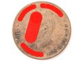 " NSBO Opelwerke " Medaille anlässlich des 1. Mai 1933  Tag der Deutschen Arbeit"  Durchmesser 30mm