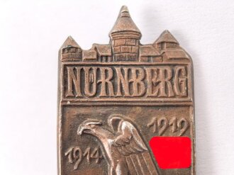 Massives Abzeichen "Nürnberg, Parteitag 1929"